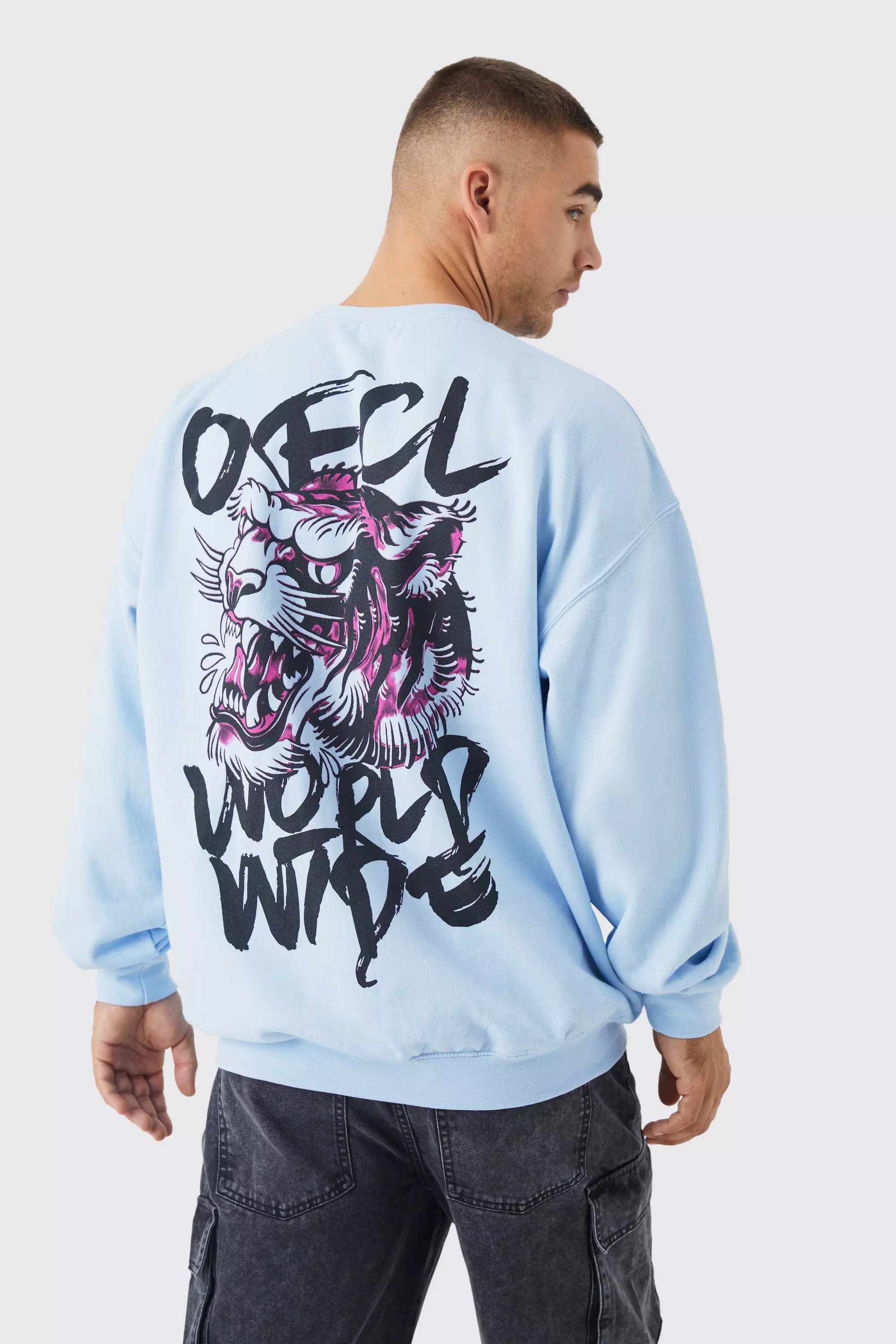 Oversized on sale graphic sweatshirts